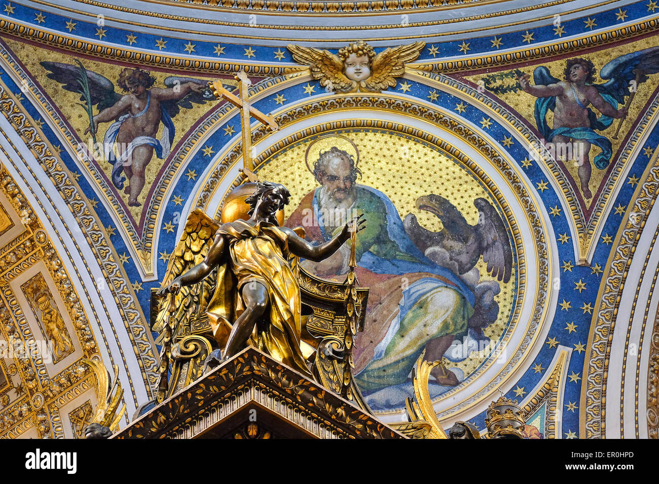 La cité du Vatican. 24 mai, 2015. 2015 - 24 Masse Pentecôte Mai 2015 Credit : Realy Easy Star/Alamy Live News Banque D'Images