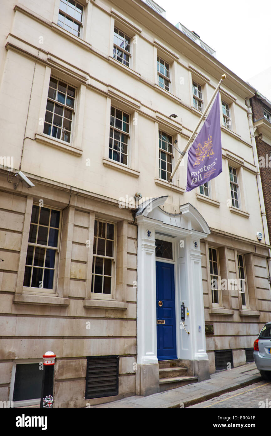 Little Trinity Hall peintres Lane London UK Banque D'Images