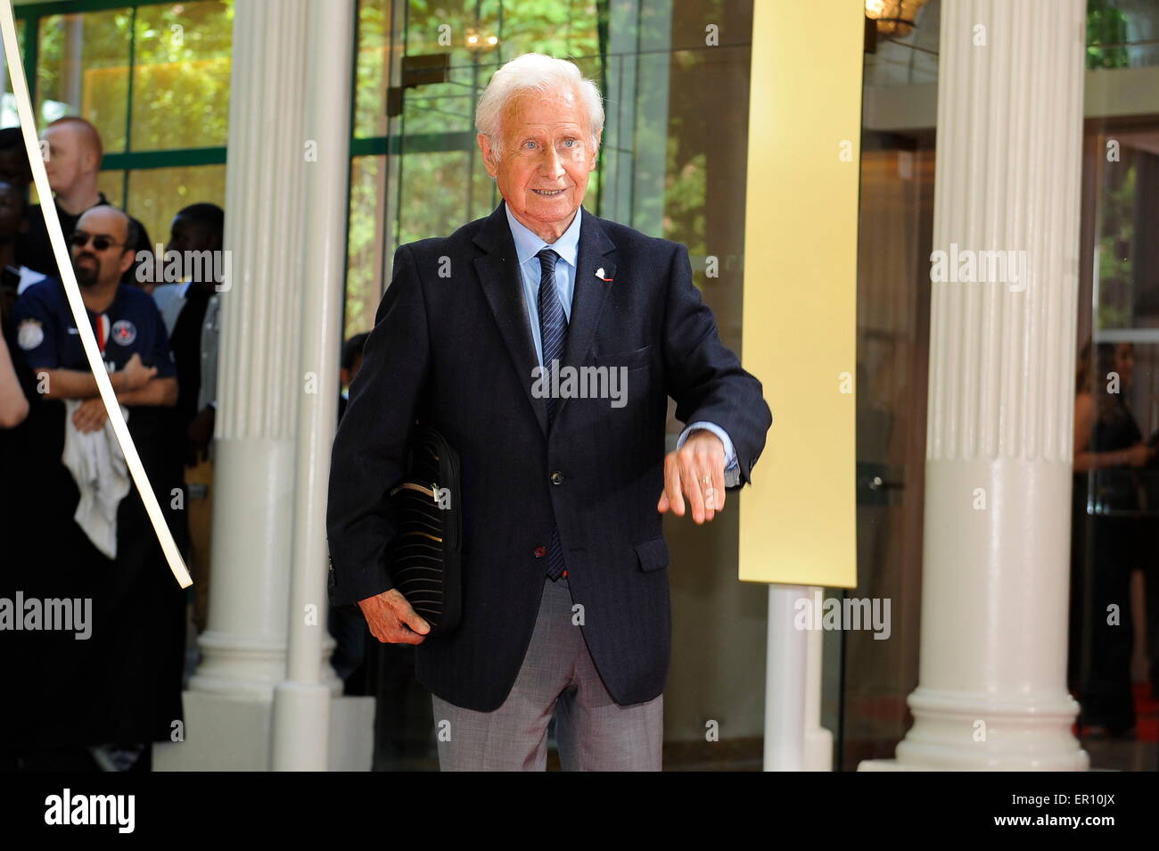 Michel HIDALGO - 17.05.2015 - cérémonie des trophées UNFP 2015.Photo : Nolwenn Le Gouic/Icon Sport Banque D'Images