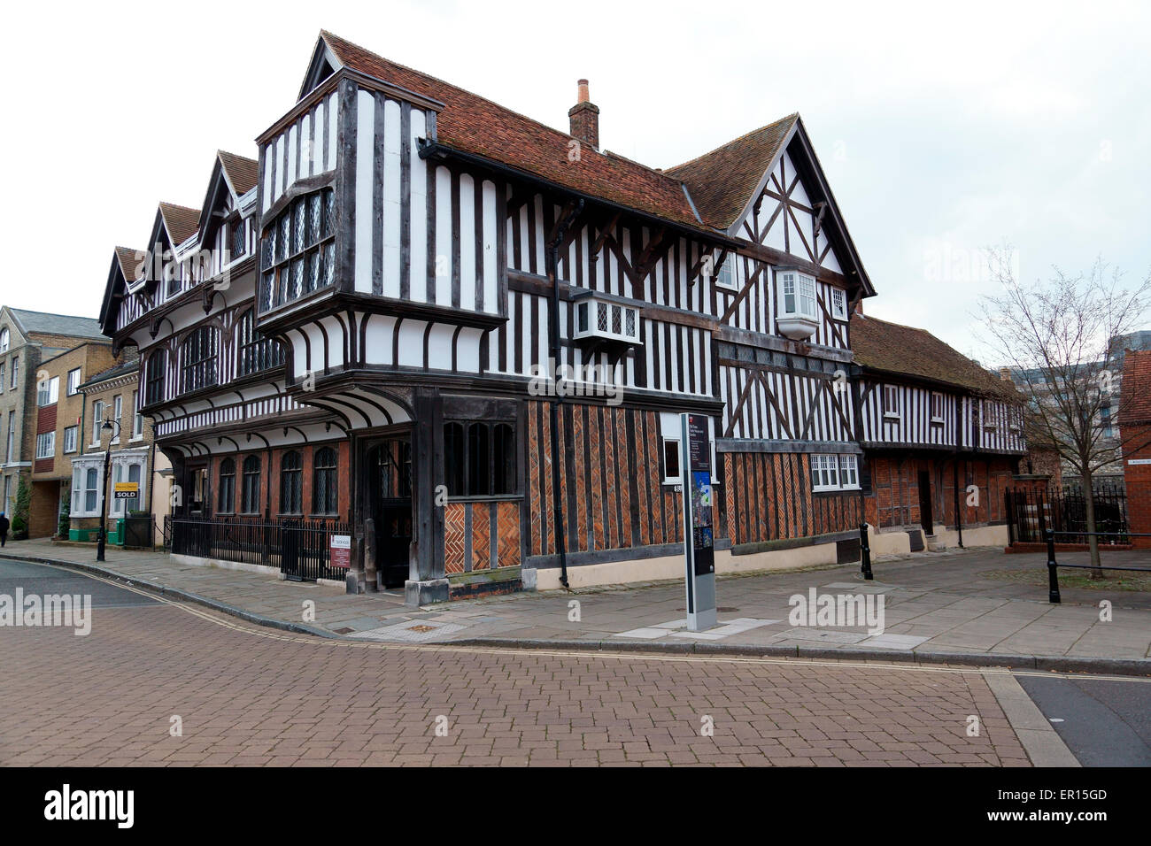 MAISON TUDOR Banque D'Images