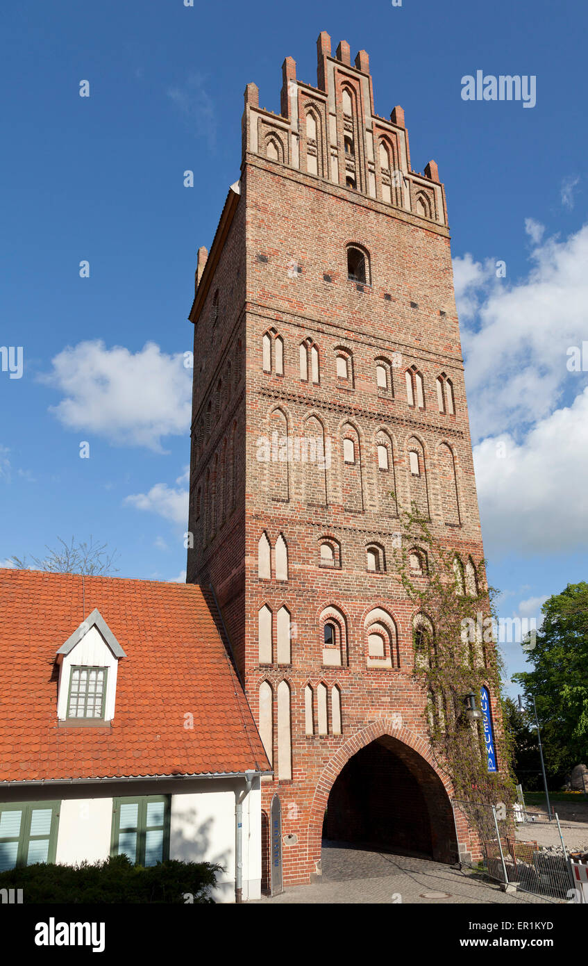 Stone Gate, Anklam, Schleswig-Holstein, Allemagne Banque D'Images