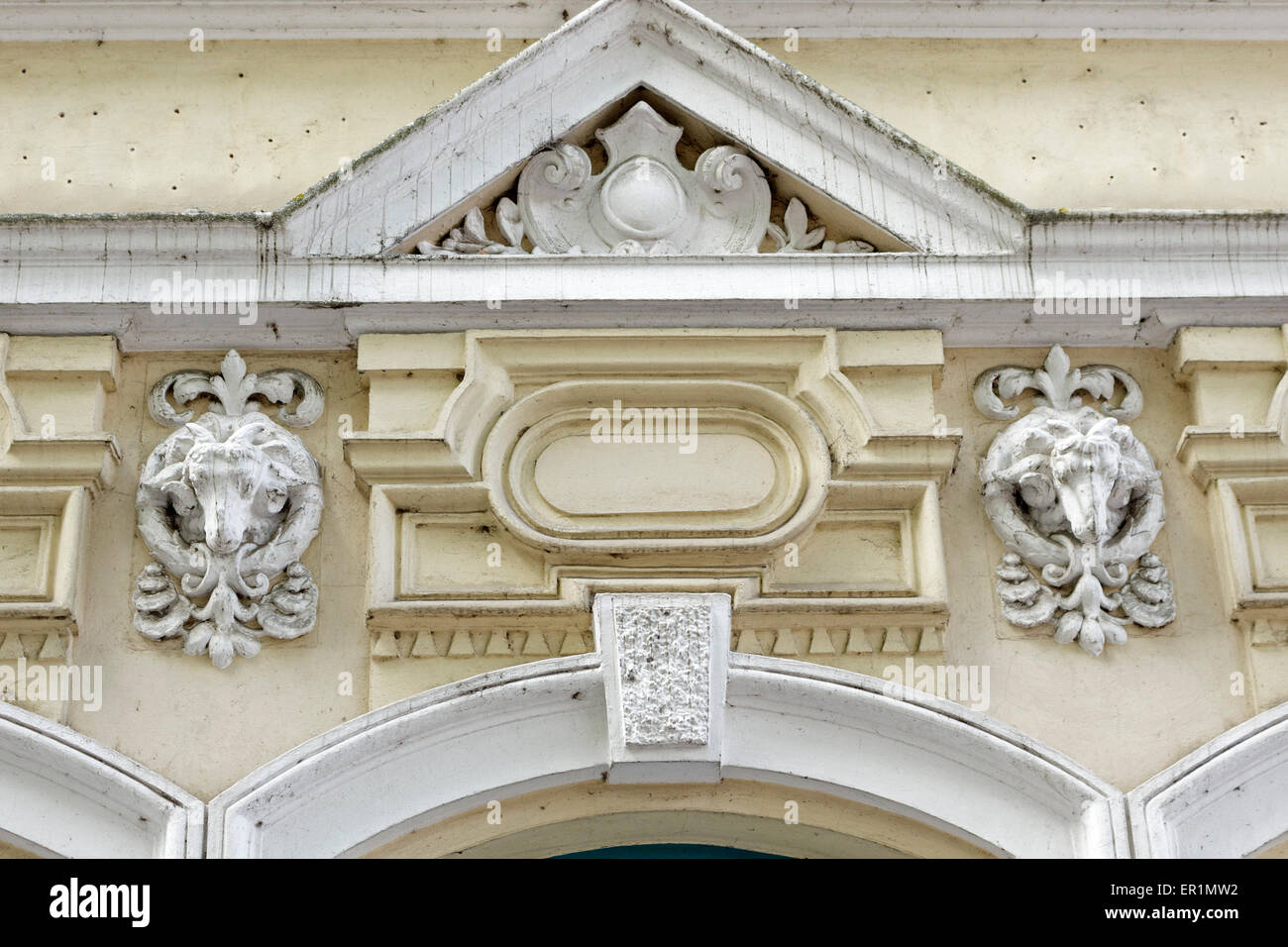 Porte d'arche, Ueckermünde, Stettin Bay, Schleswig-Holstein, Allemagne Banque D'Images