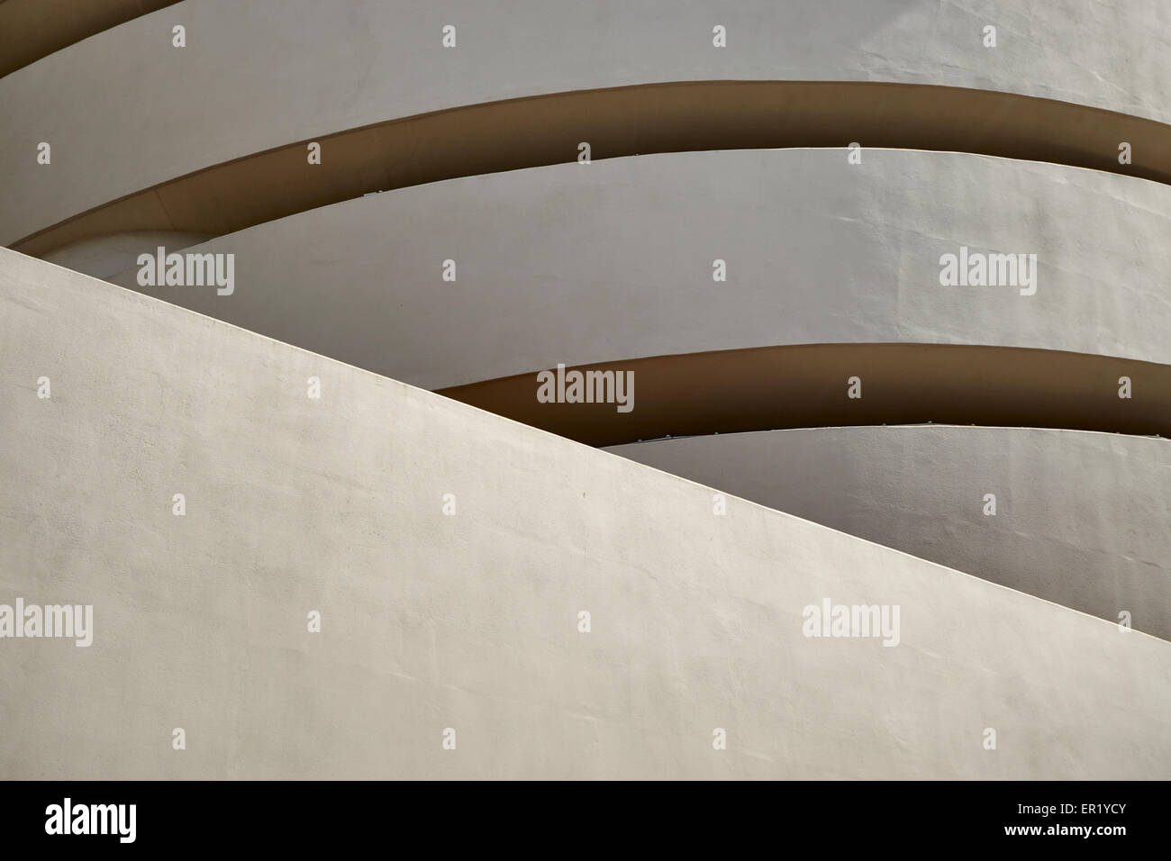 Le Musée Solomon R. Guggenheim, New York City, USA Banque D'Images