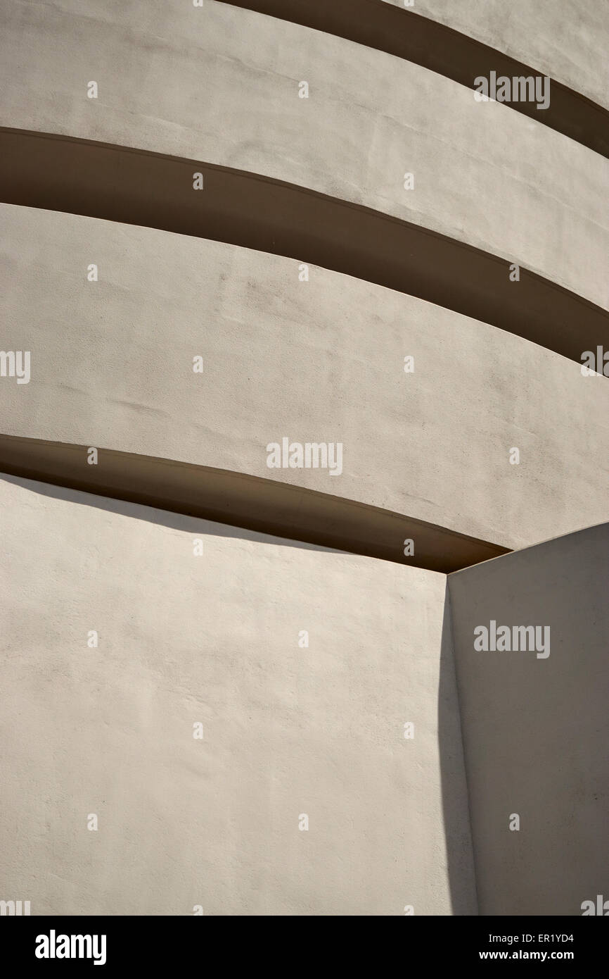 Le Musée Solomon R. Guggenheim, New York City, USA Banque D'Images