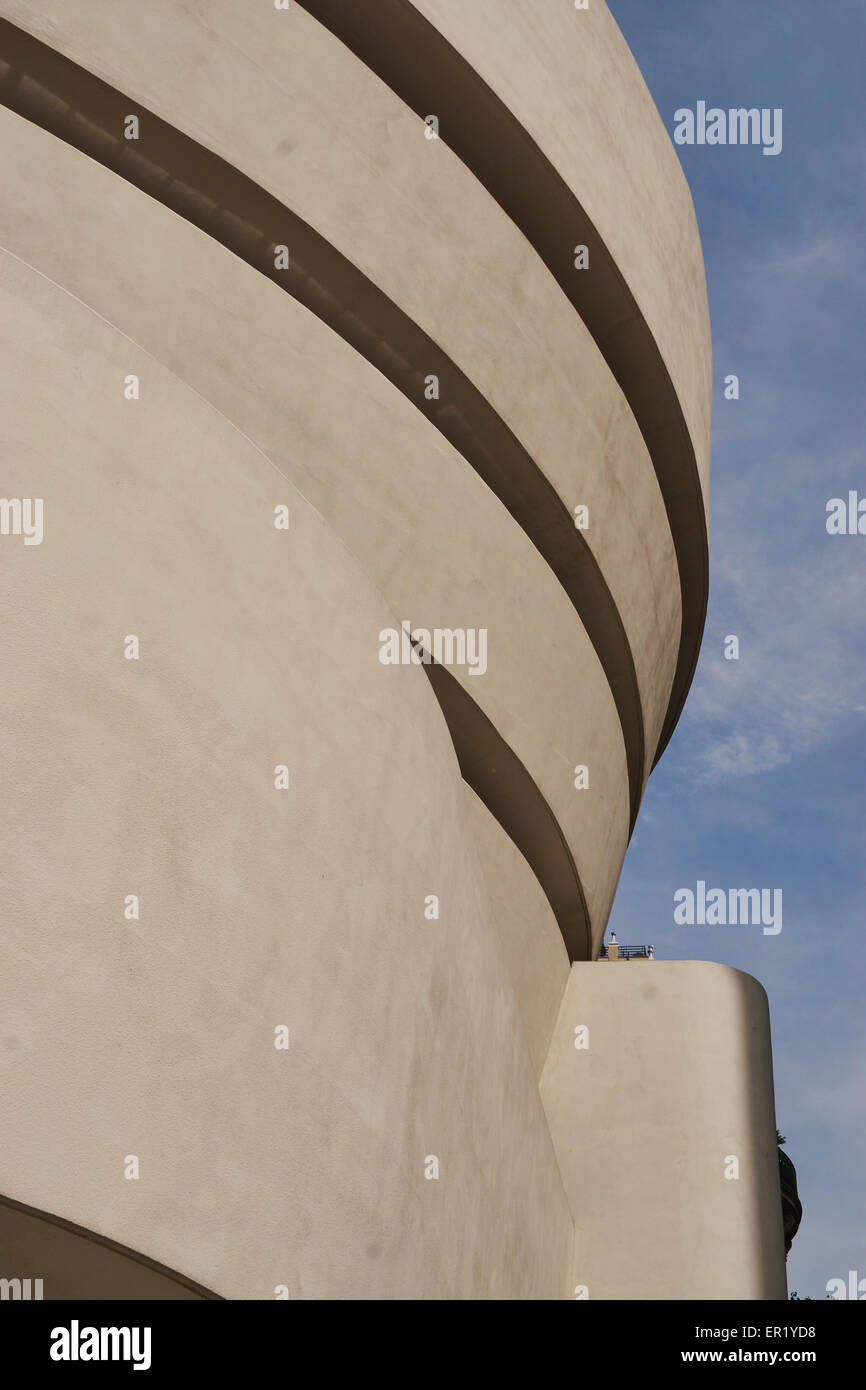 Le Musée Solomon R. Guggenheim, New York City, USA Banque D'Images