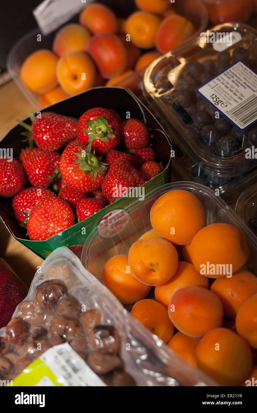 Les fruits et légumes Banque D'Images