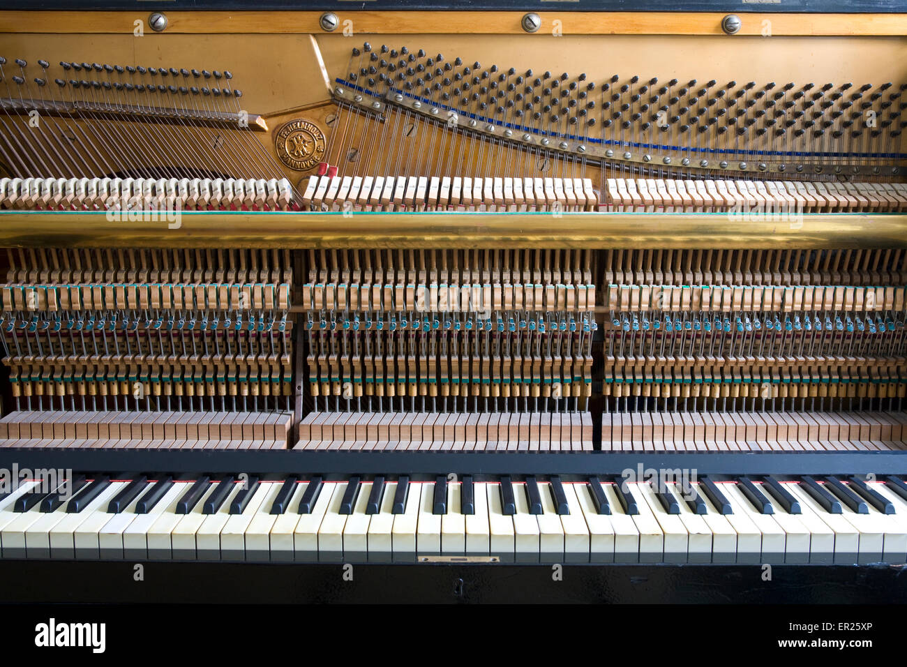 L'Europe, l'Allemagne, le fabricant de piano ouvert Helmholz, fabriqué au  début du 20e siècle. Euopa, Deutschland, geoeff Photo Stock - Alamy