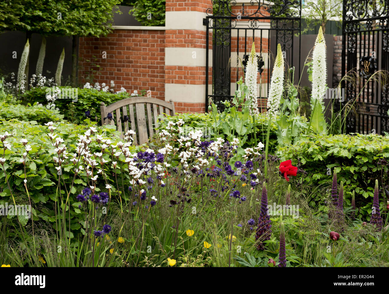 L'héritage vivant de jardin par Darwin de l'investissement de la gestion des biens immobiliers au Chelsea Flower Show 2015 Banque D'Images
