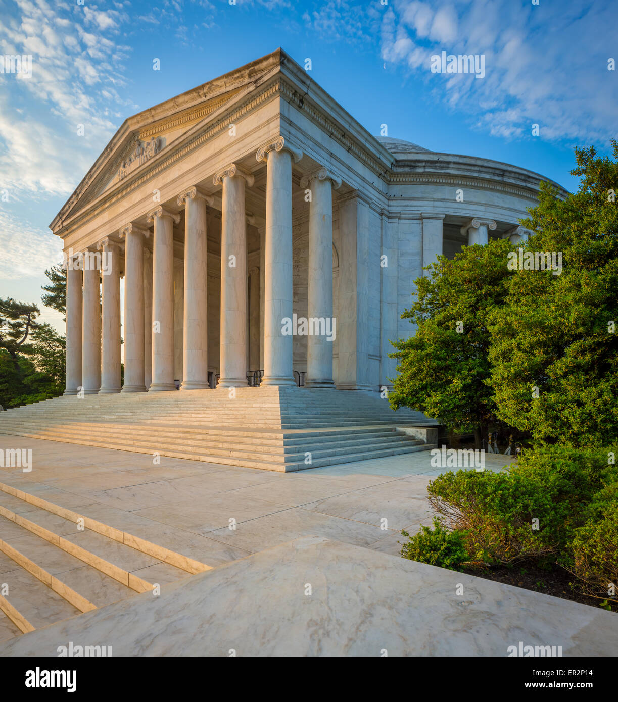 Le Thomas Jefferson Memorial est un mémorial présidentiel à Washington, D.C. Banque D'Images