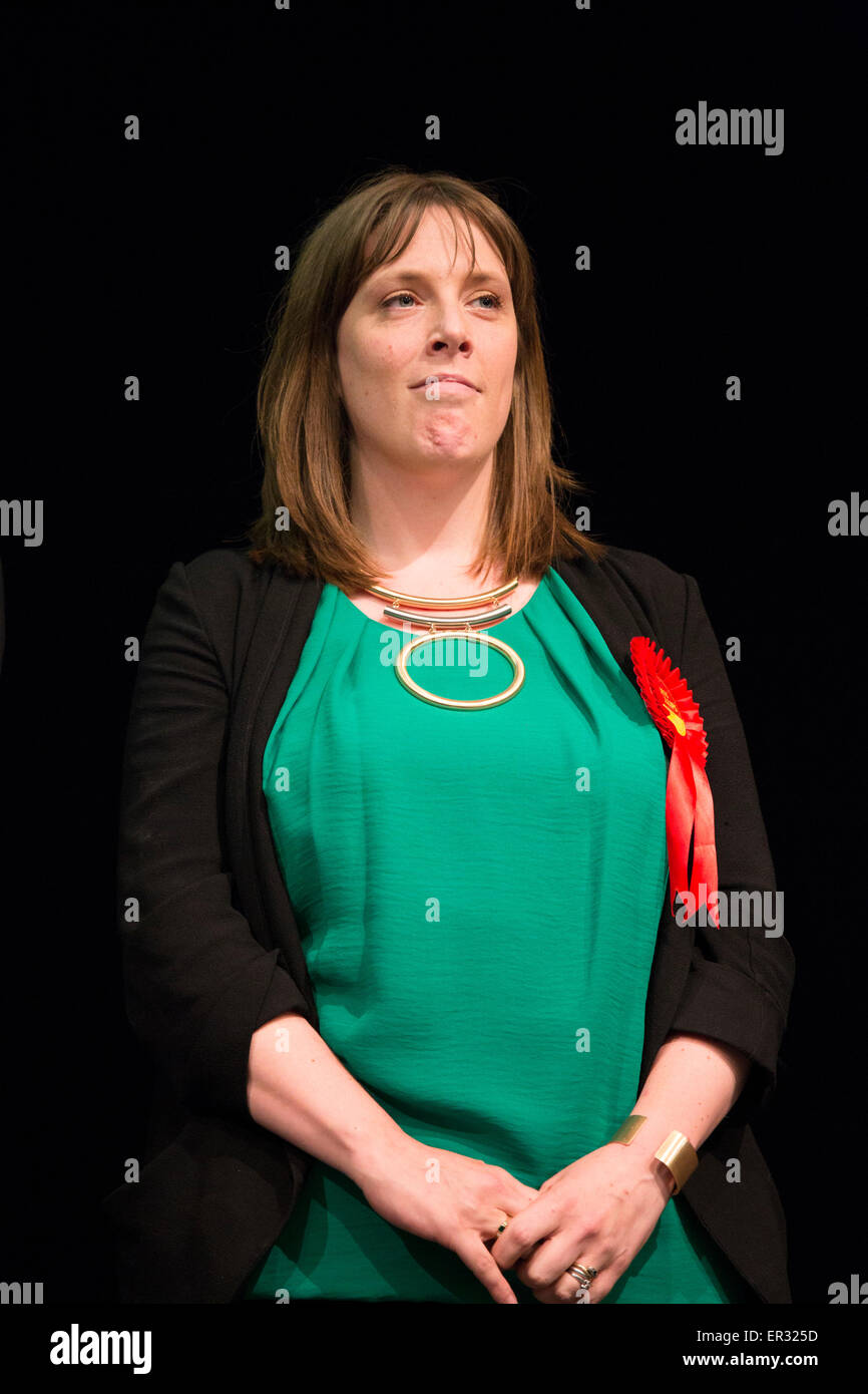 Jess Phillips décrit gagner son siège pour Birmingham Yardley à compter de l'élection générale de 2015 Banque D'Images