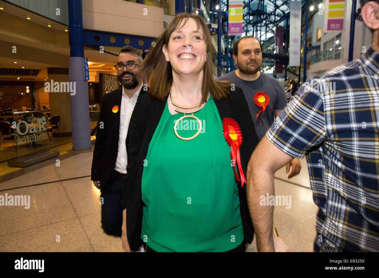 Jess Phillips décrit gagner son siège pour Birmingham Yardley à compter de l'élection générale de 2015 Banque D'Images