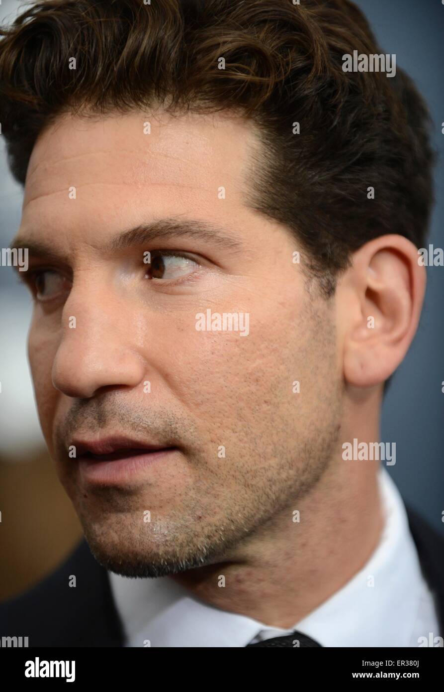 Acteur Jon Bernthal au premier ministre de la superproduction Fury au 21 octobre 2014 Newseum à Washington D.C. Banque D'Images