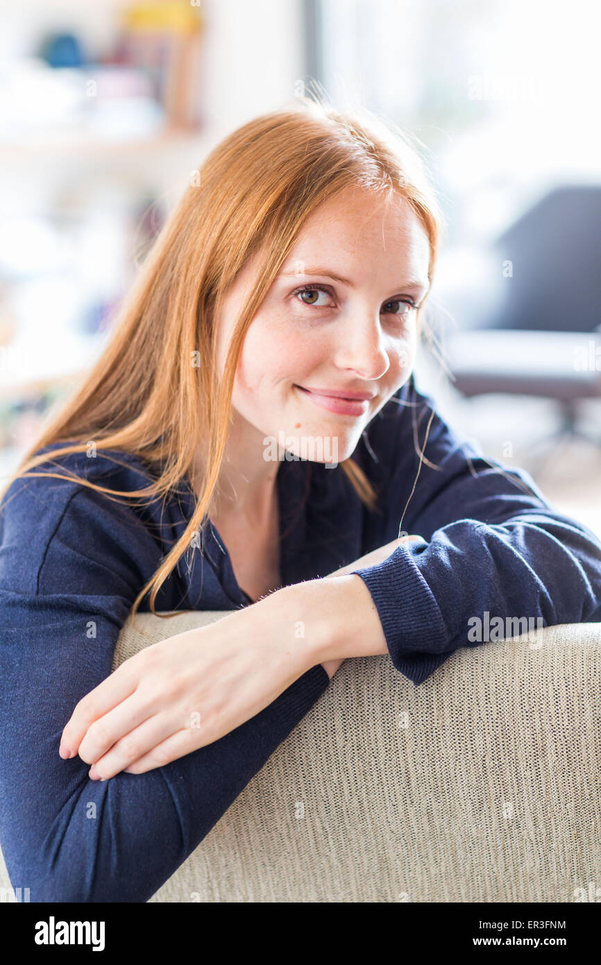 Portrait d'une femme. Banque D'Images Portrait d'une femme. Banque D'Images