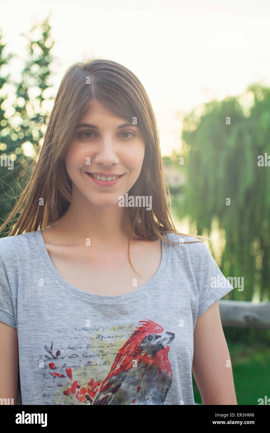 Young woman, portrait Banque D'Images