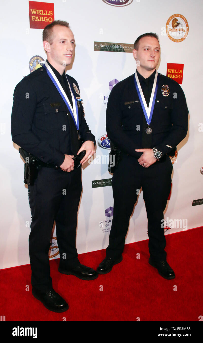 13e assemblée annuelle de l'Aigle & Badge LAPD Foundation gala tenu à l'hôtel Hyatt Regency Century Plaza - Arrivées avec : où : Los Angeles, California, United States Quand : 20 novembre 2014 Source : WENN.com Banque D'Images