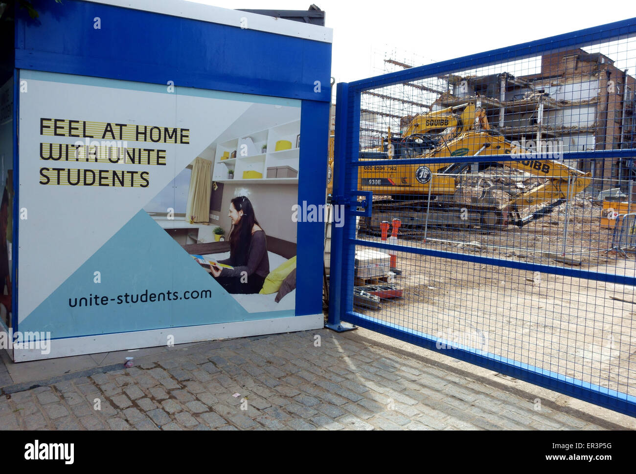 De nouveaux logements étudiants construits par s'unir à Holloway, au nord de Londres Banque D'Images