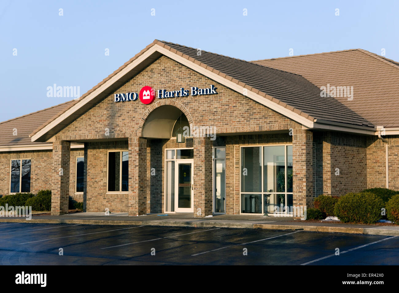 BMO Harris Bank Building Green Bay, au Wisconsin Banque D'Images