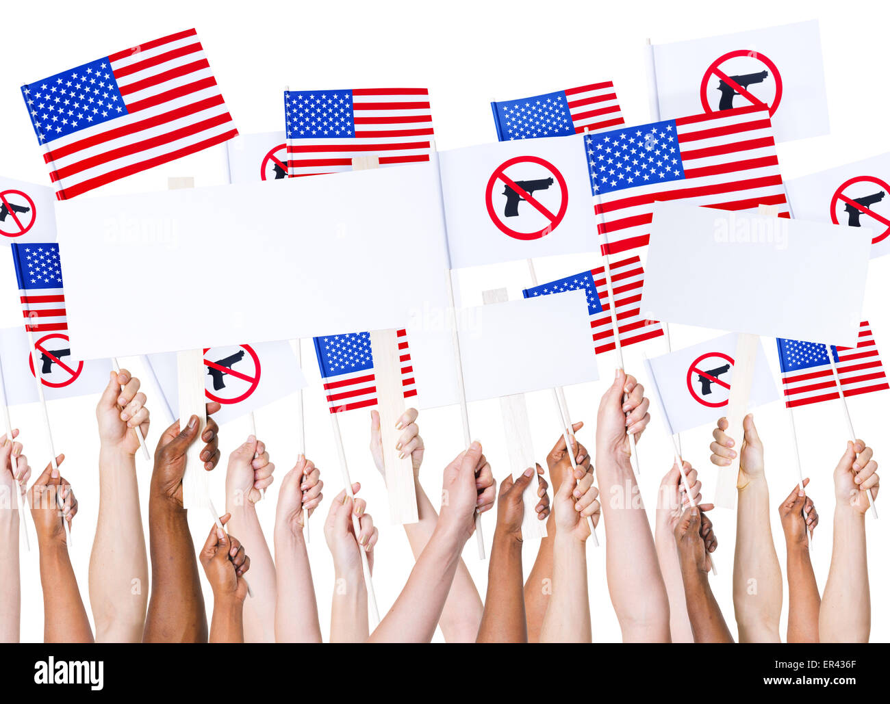 Zone franche de pistolet Banque D'Images