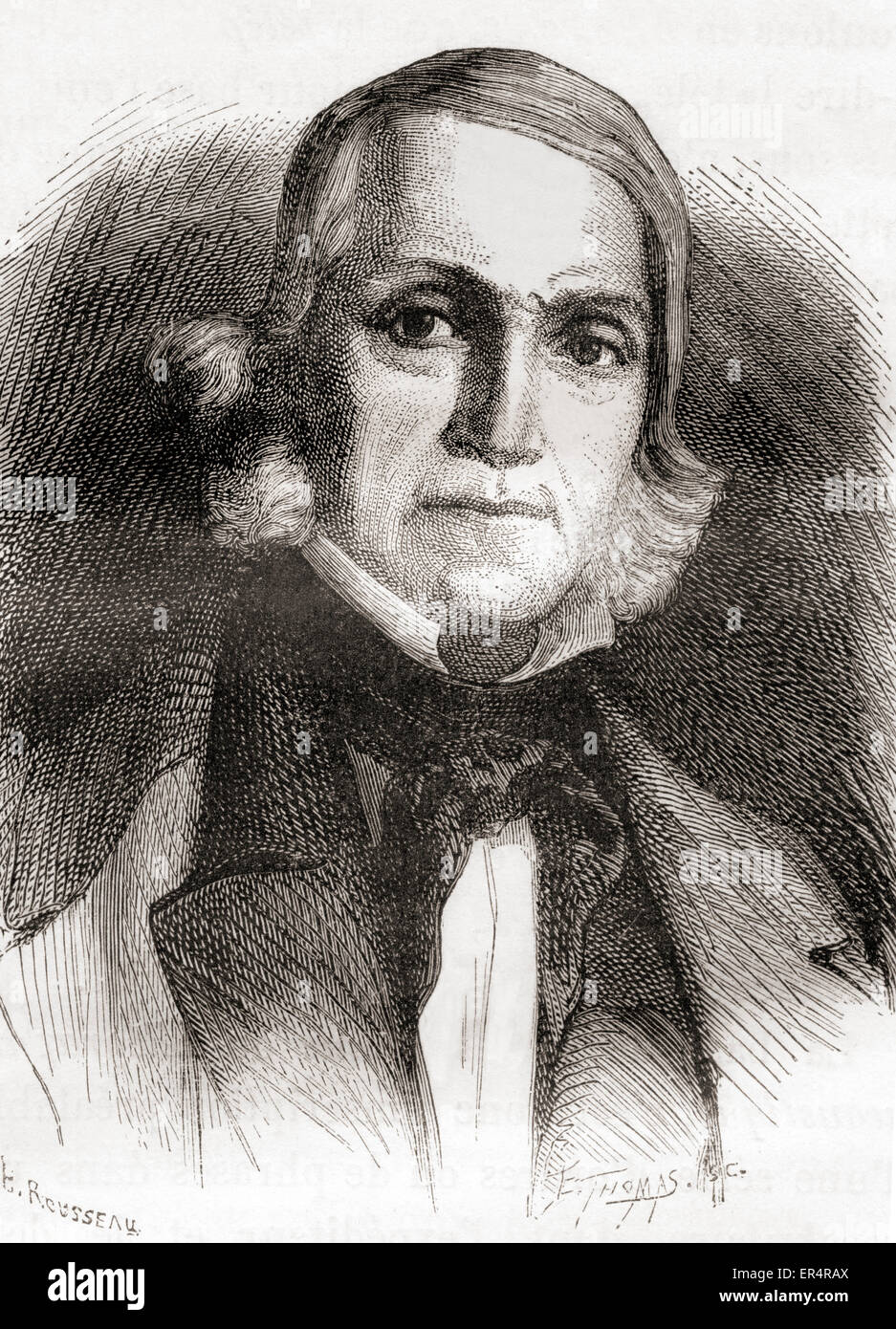 Jean-François Sudre, 1787 -1862. Violoniste français, compositeur et professeur de musique. Banque D'Images