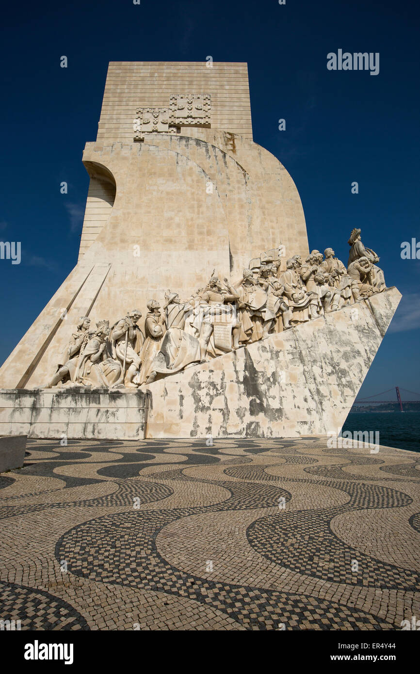 Monument des Découvertes, Lisbonne, Portugal Banque D'Images