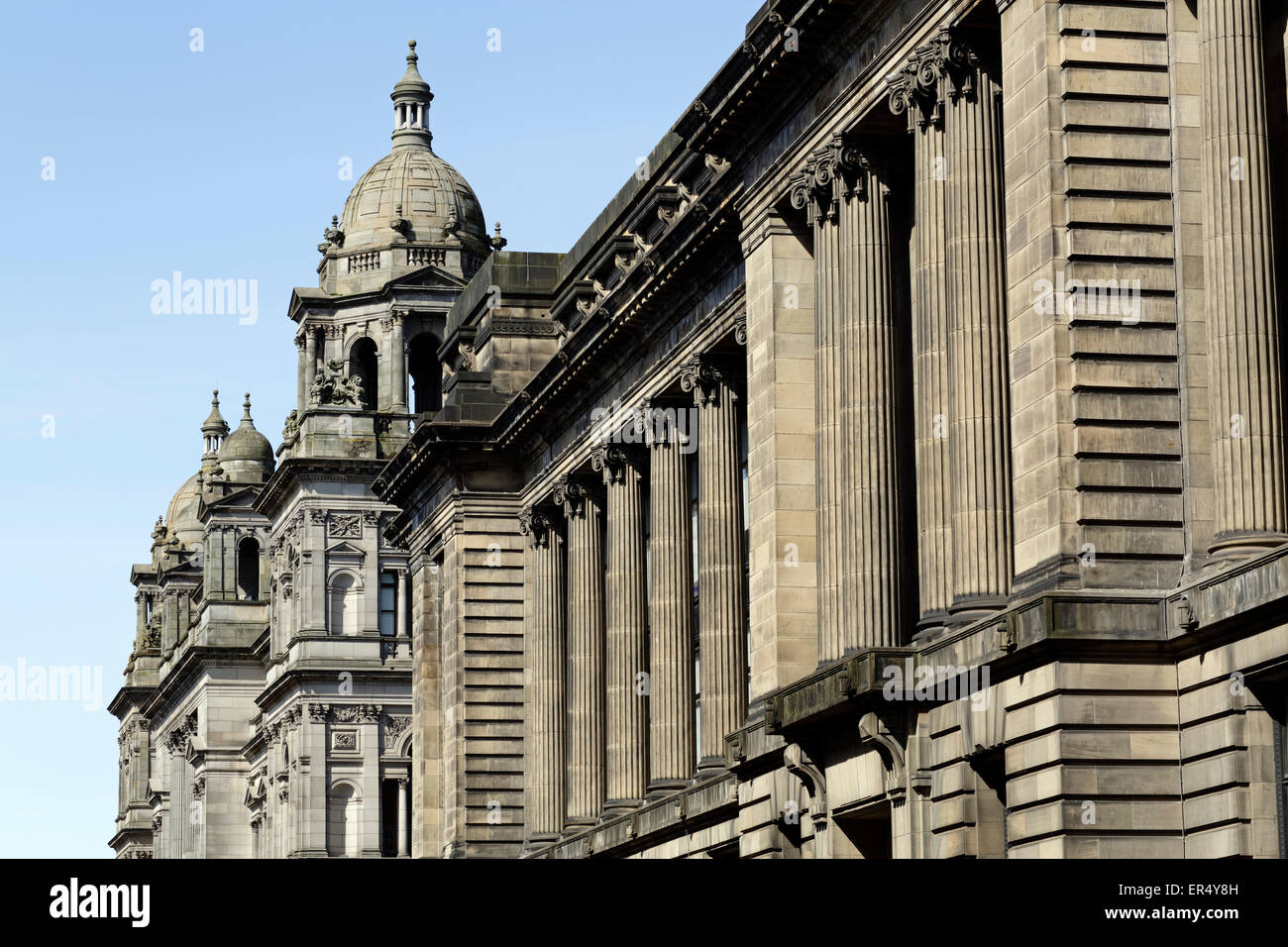 Glasgow City Chambers, Ecosse, Royaume-Uni Banque D'Images