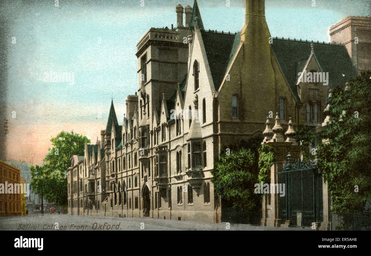 Balliol College, Oxford, Oxfordshire Banque D'Images