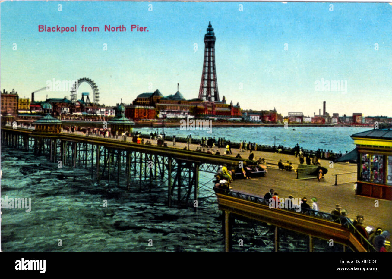 La Tour, Blackpool, Lancashire Banque D'Images