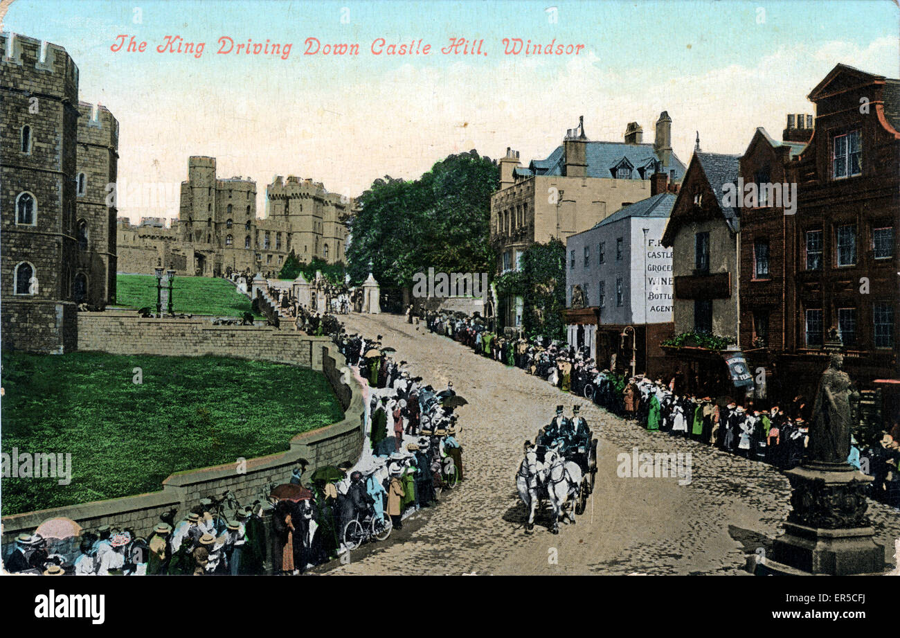 Castle Hill, Windsor, Berkshire Banque D'Images