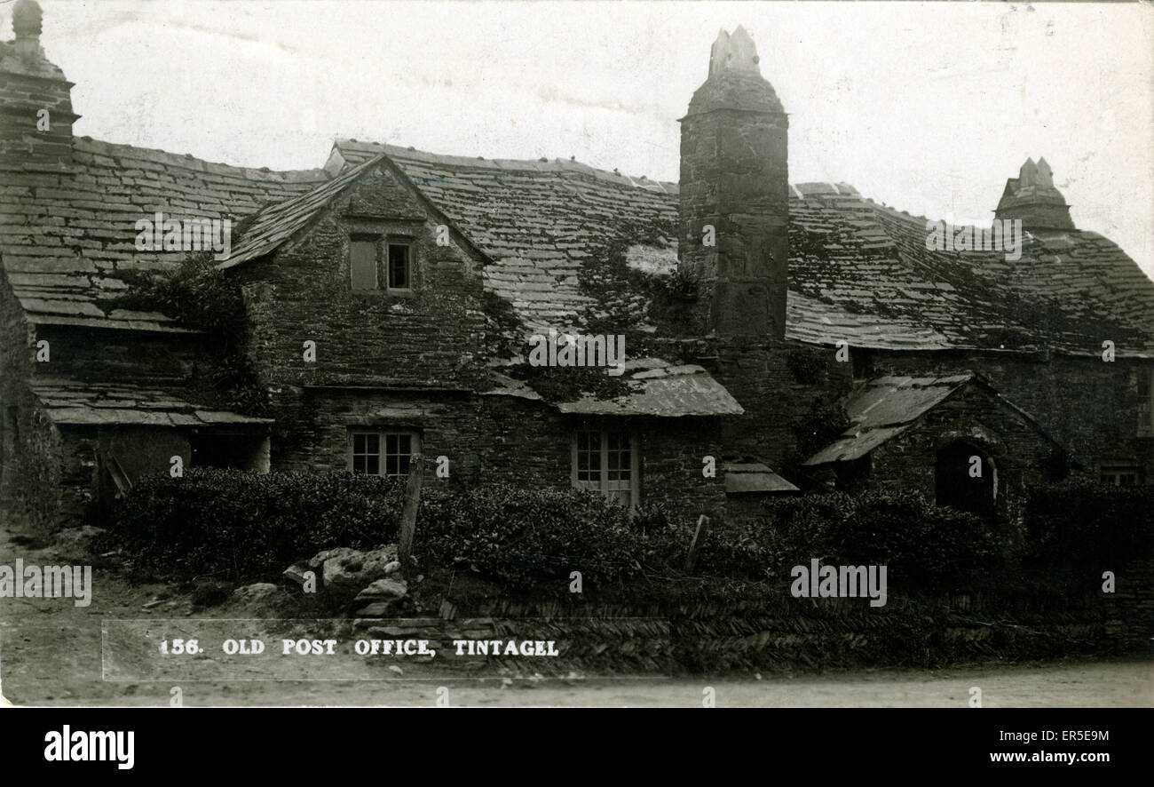 Bureau de poste, Tintagel, Cornwall Banque D'Images