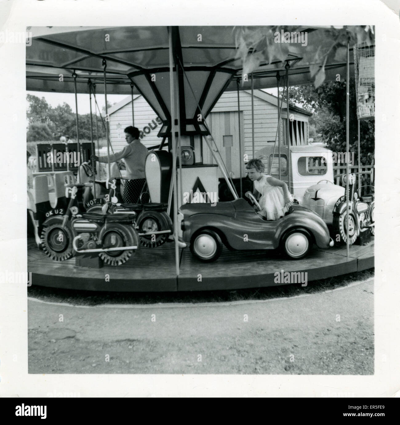 Funfair, Boscombe, Dorset Banque D'Images