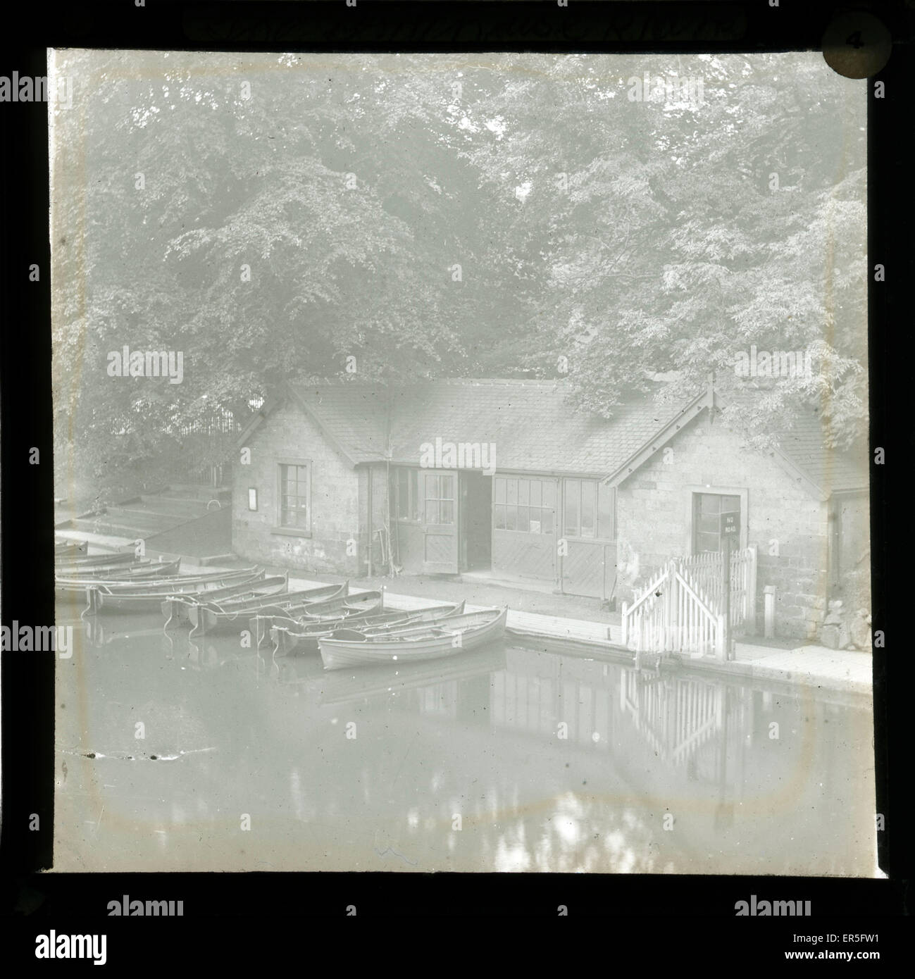 The Boathouse - Roundhay Park, Roundhay, Yorkshire Banque D'Images
