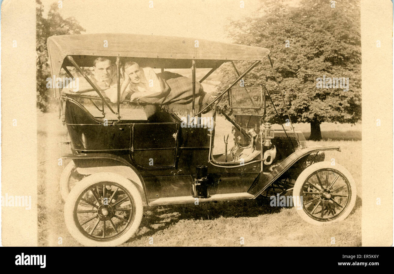 Ancien modèle T Ford Vintage car, Grande-Bretagne Banque D'Images