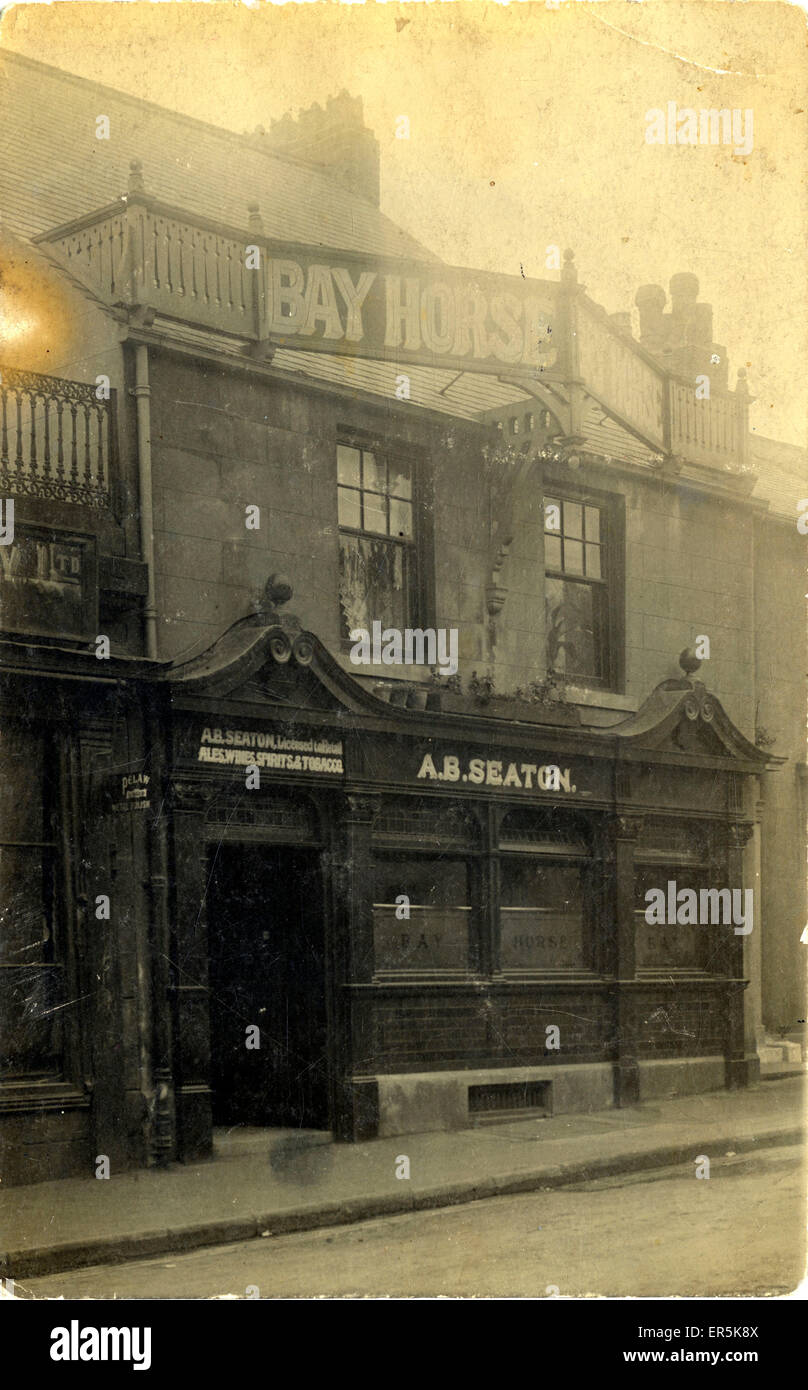 Bay Horse Inn, emplacement inconnu, Angleterre Banque D'Images