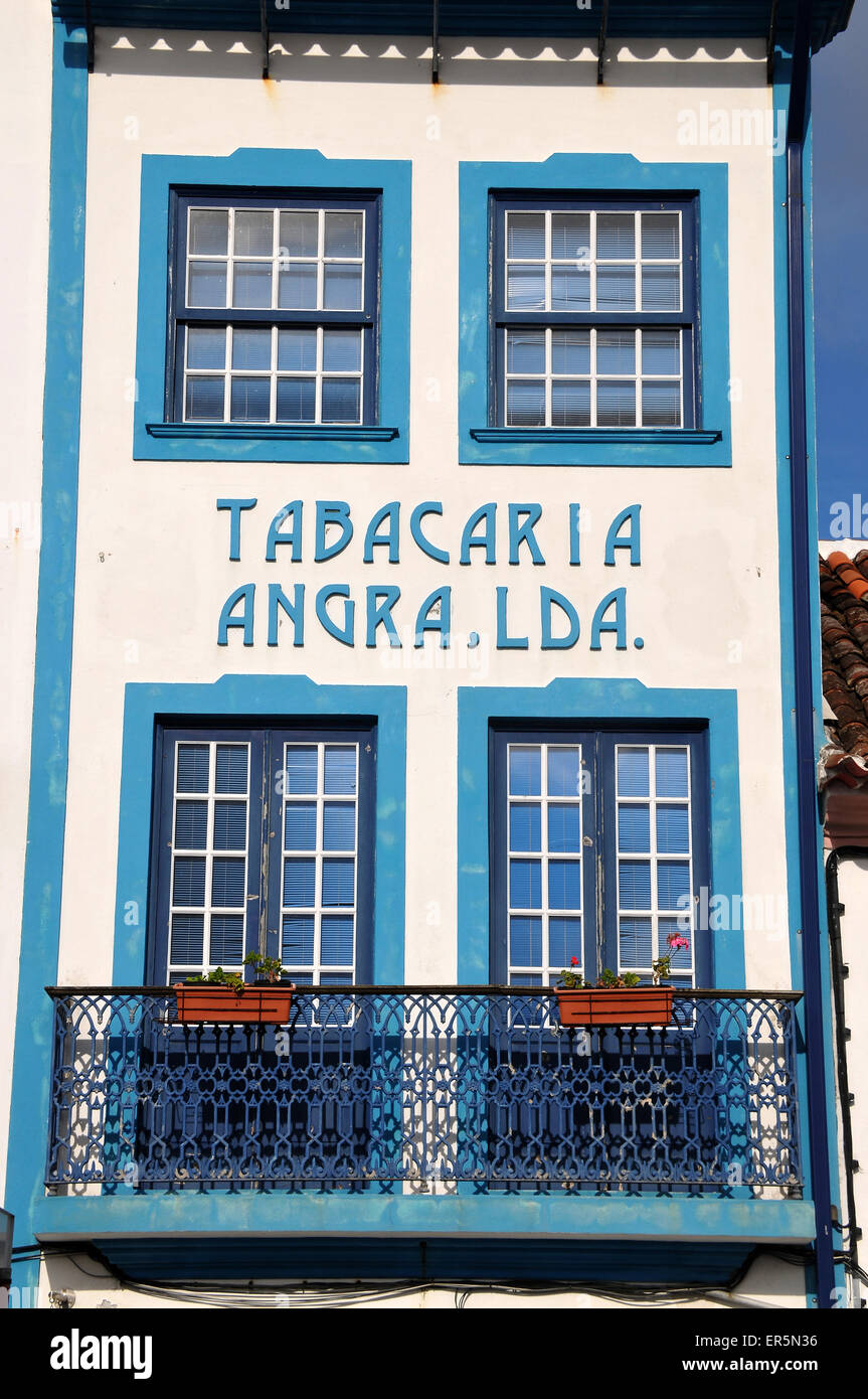 Chambre à Angra do Heroismo, île de Terceira, Açores, Portugal Banque D'Images