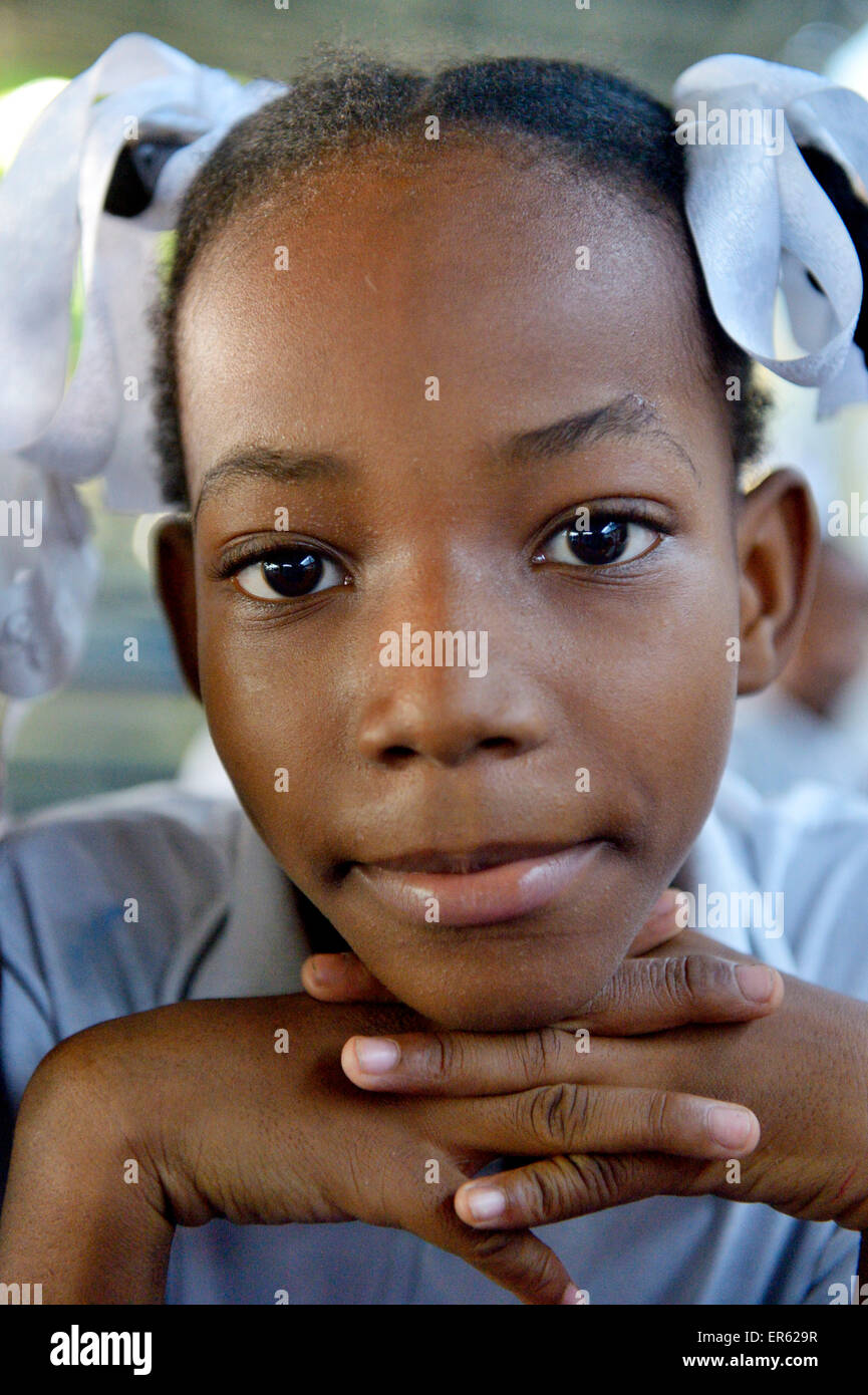 Haiti Girl Banque D Image Et Photos Alamy