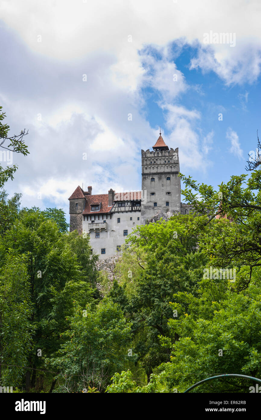 Le Château de Bran, le château de Dracula, son, Transylvanie, Roumanie Banque D'Images