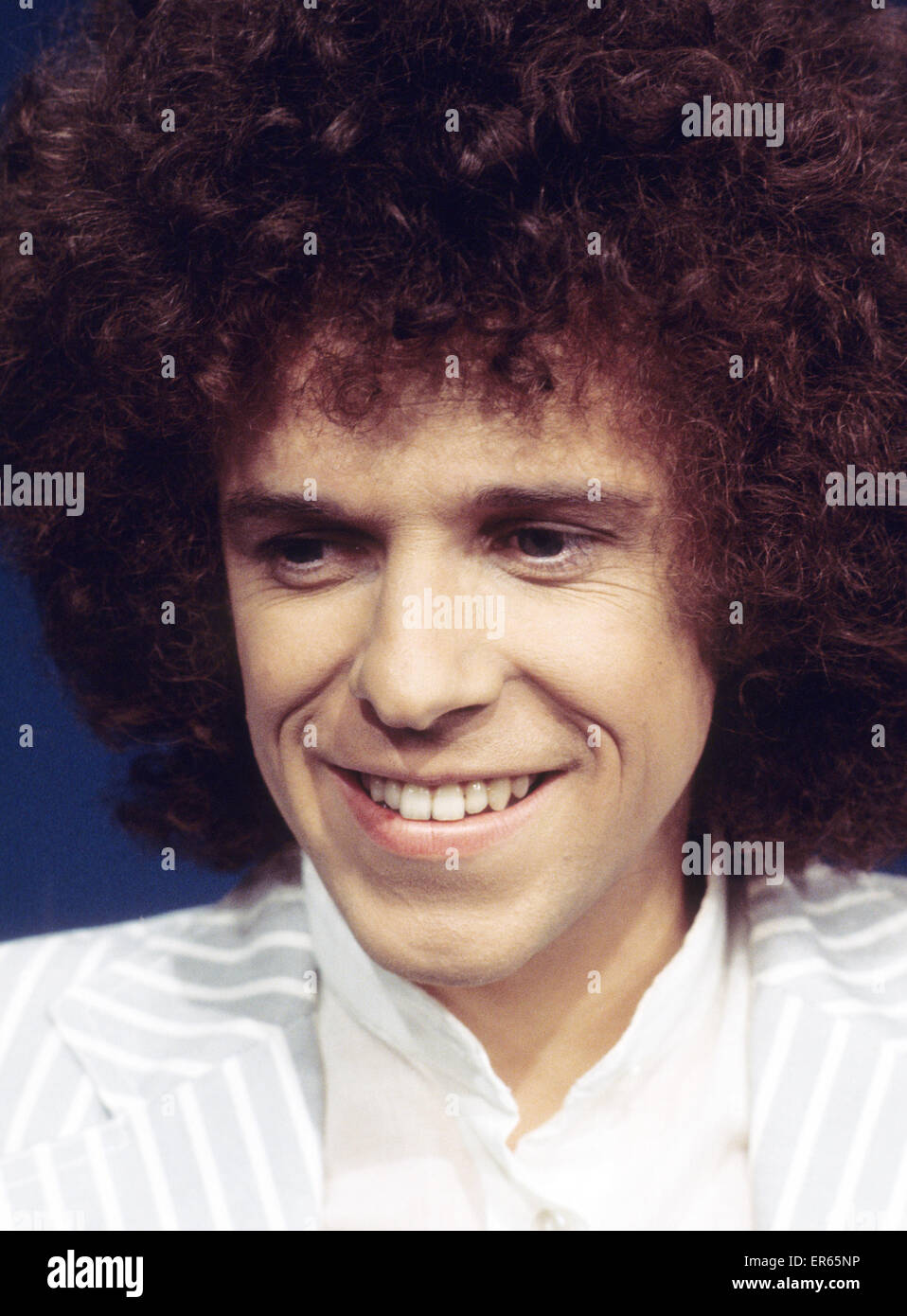 LEO SAYER UK chanteuse pop en 1975 Banque D'Images