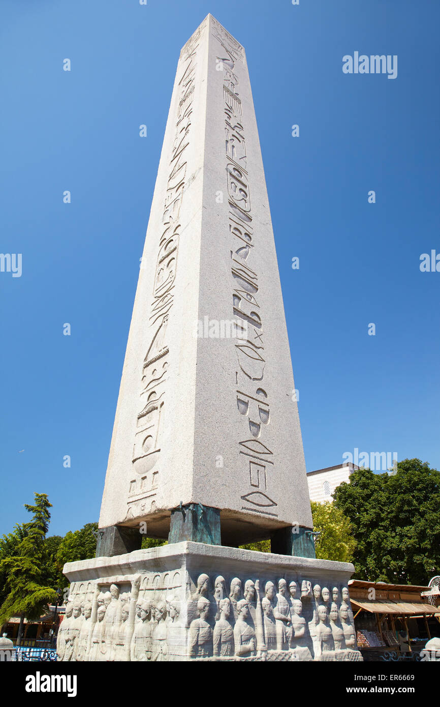 L'obélisque de Théodose est l'obélisque égyptien antique du pharaon ...