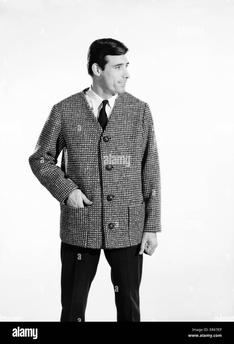 Vêtements : vêtements : Collection : veste en tweed. Peter Anthony modèle. 1962 B1438-003 Banque D'Images