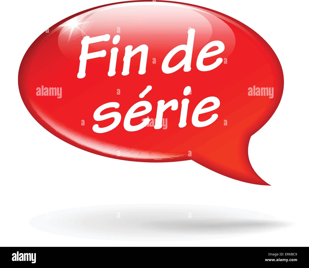 Fin de série Banque d'images vectorielles - Alamy
