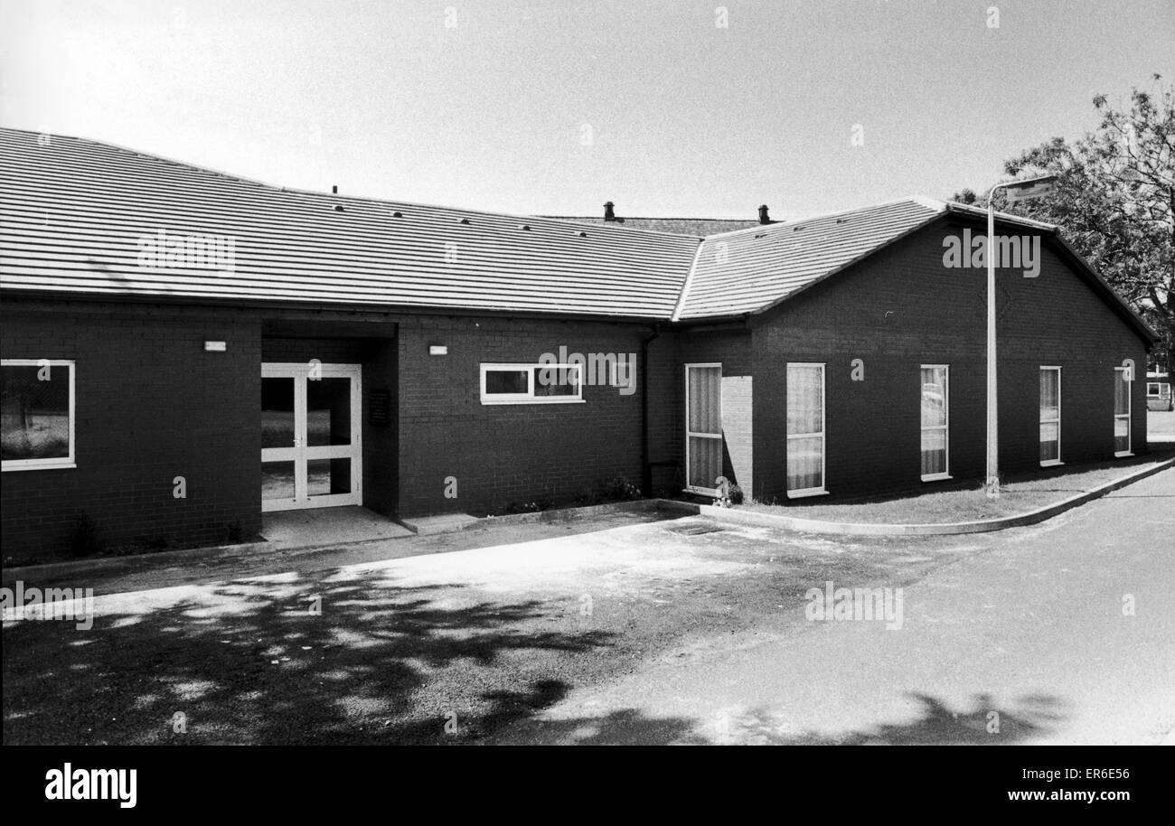 Nouvelle unite de soins intensifs au stand Hall Children's Hospital, Manchester, 3e juillet 1989. Banque D'Images