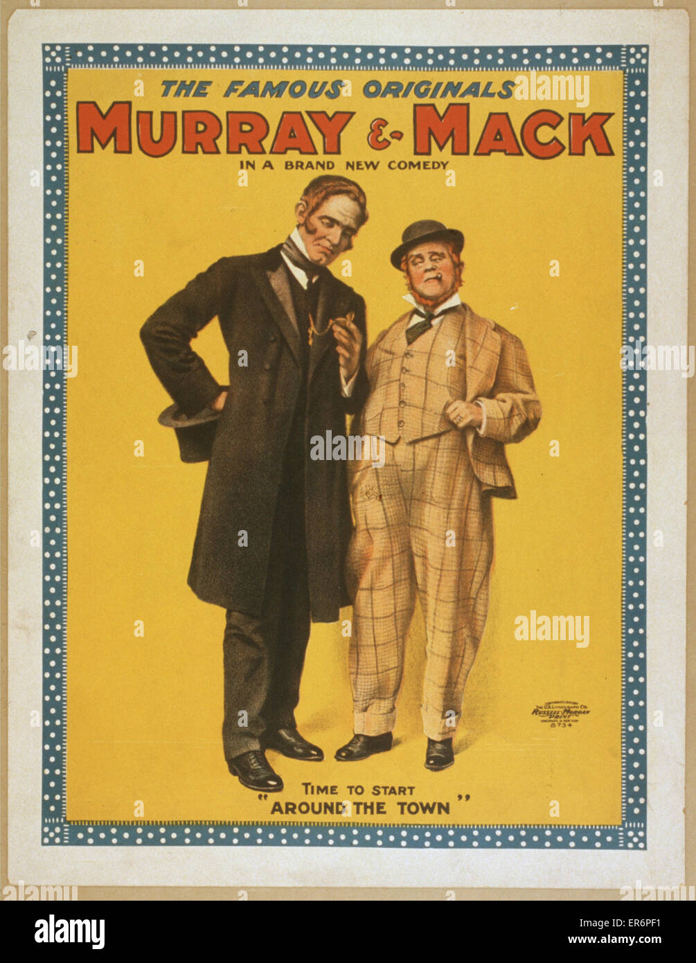 Les célèbres originaux Murray & Mack dans une toute nouvelle comédie The Banque D'Images