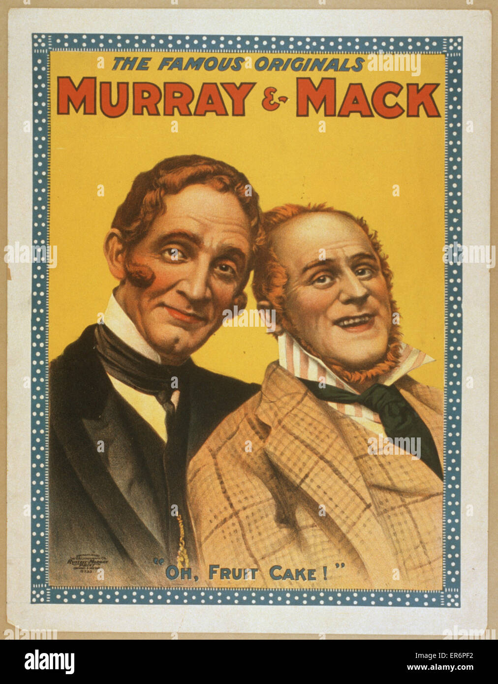 Les célèbres originaux Murray & Mack les célèbres originaux Murr Banque D'Images