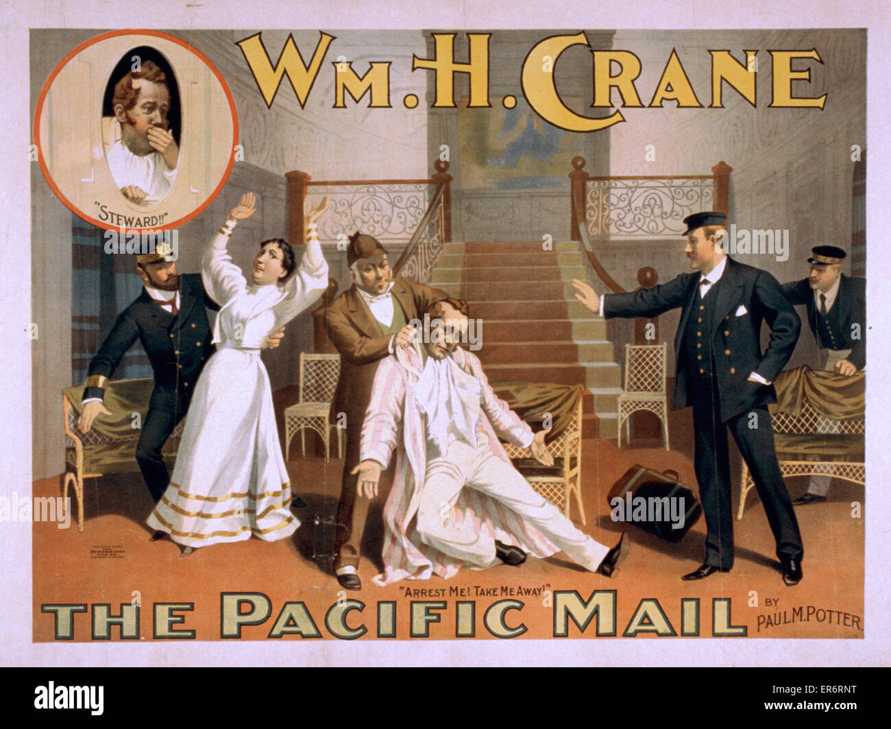 WM. H. grue. Le Pacific mail par Paul M. Potter Banque D'Images