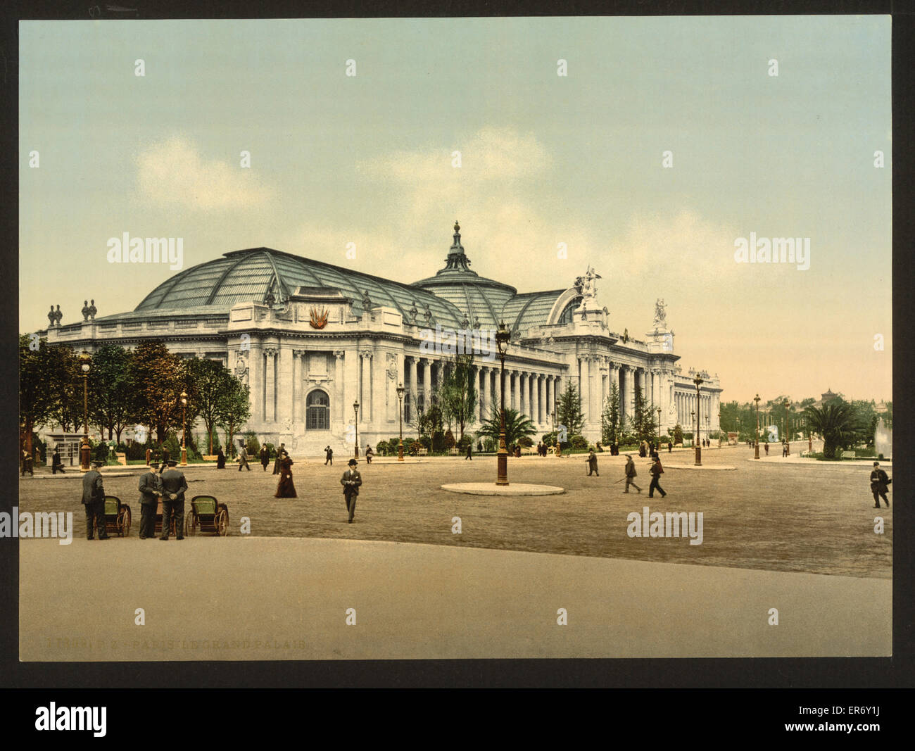 Le Grand Palais, Exposition Universelle, 1900, Paris, France Banque D'Images