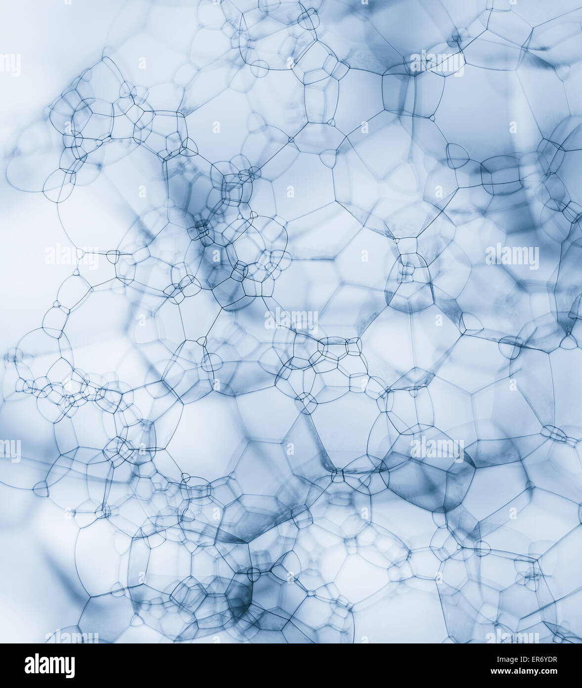 Des bulles de savon gros plan extrême créer élégant et stylé Banque D'Images