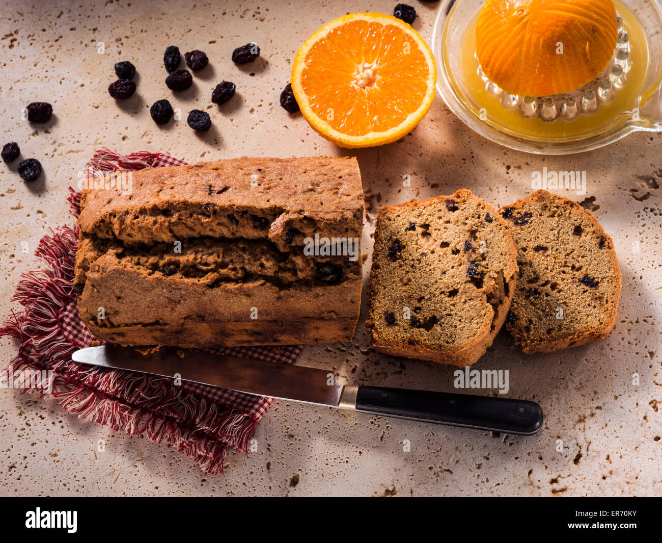 Gâteau de rhum Banque D'Images