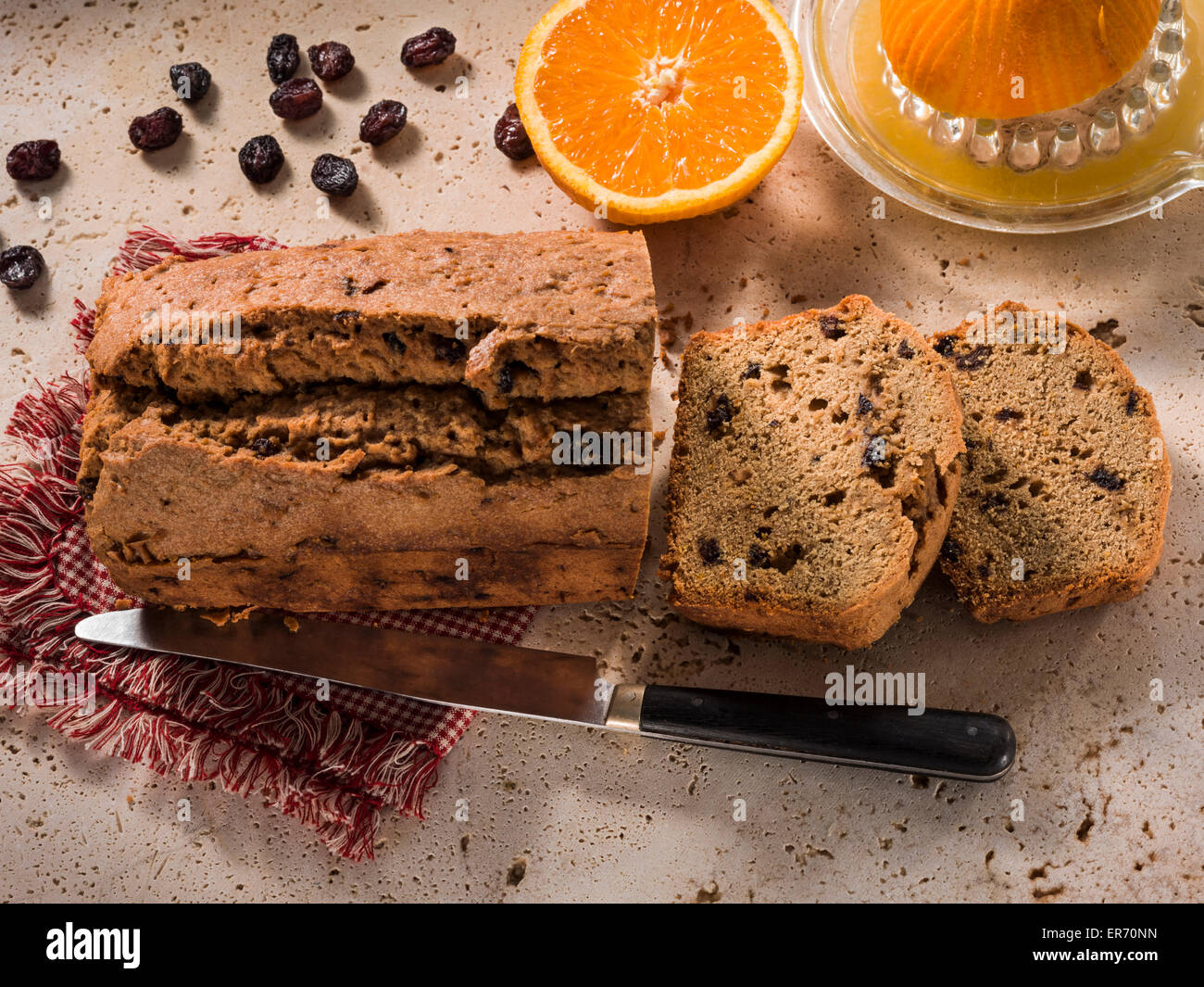 Gâteau de rhum Banque D'Images