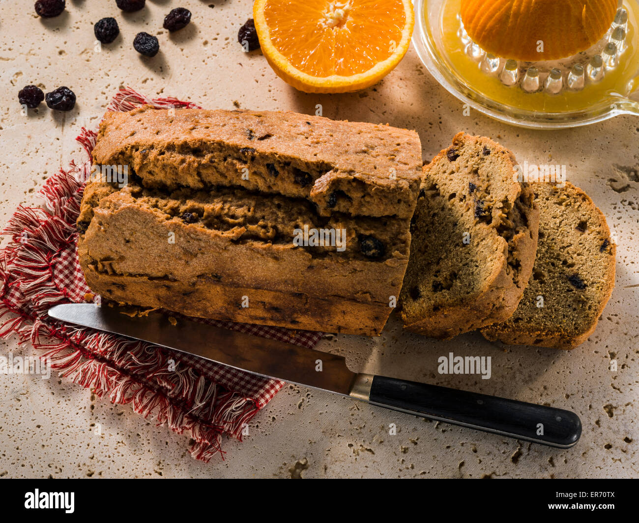 Gâteau de rhum Banque D'Images