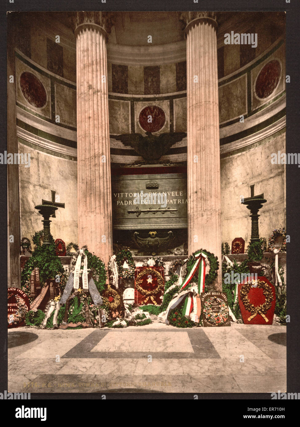 Tombe de Victor Emmanuel, Rome, Italie Banque D'Images